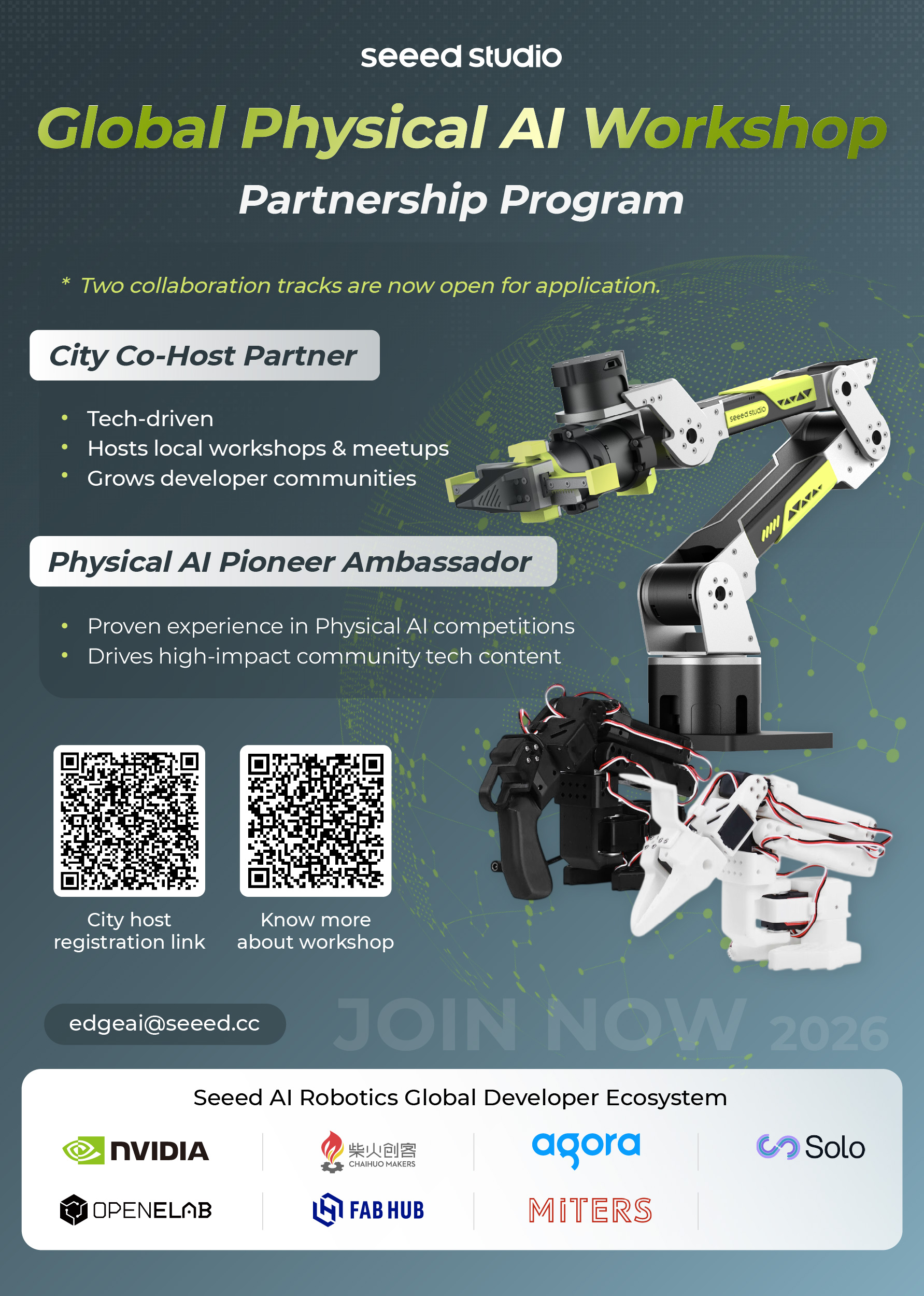 Global Physical AI Workshop Partnership Program